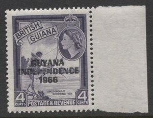 STAMP STATION PERTH Guyana #32C MNH Wmk.4  1967