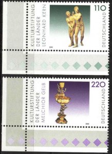 Germany 2000 Art Sculptures Museums set of 2 MNH