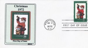 1472 8c CHRISTMAS 1972 - HOC cachet