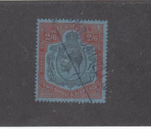 BERMUDA # 75 VF-2/6d KGV REV CANCEL CAT VALUE $125