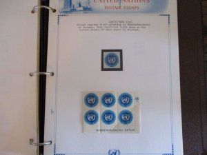 UN Collection White Ace Album - WDWPhilatelic (A1)