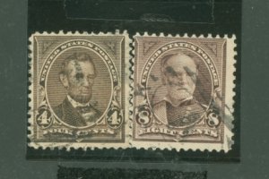 United States #269/272  Multiple