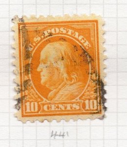 United States 1914-15 Perf 10 Single Line Watermark Issue Used 10c. NW-205469