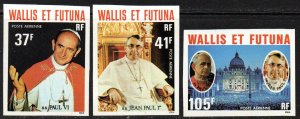 Wallis & Futuna Islands Sc #C84-C86 MNH