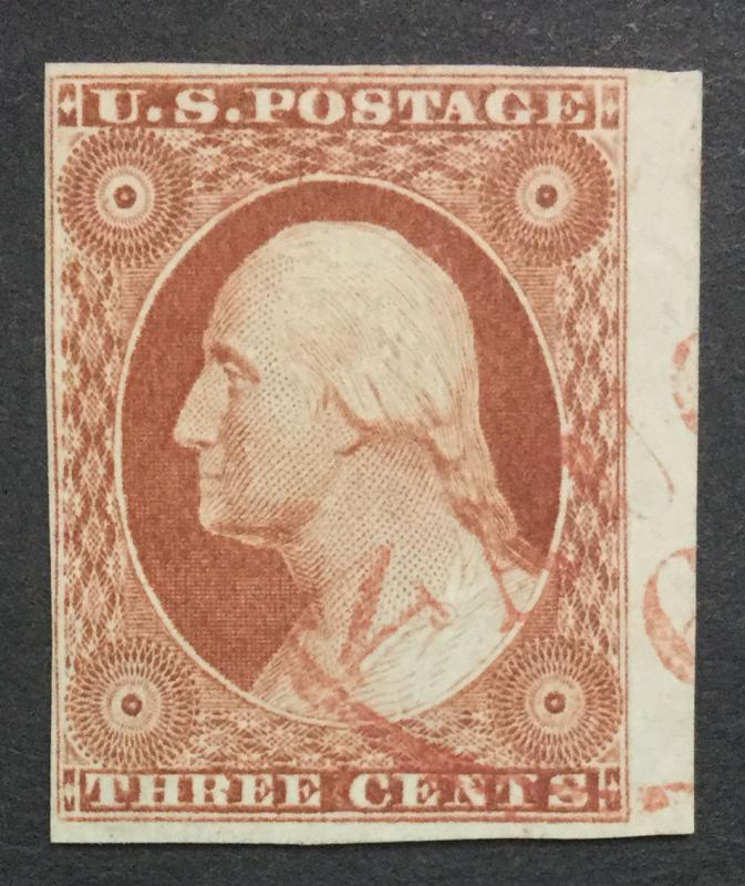 MOMEN: US #10A ORANGE BROWN USED $200 #22323