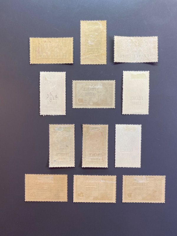 Malagasy Republic 215,217-227 F-VF MH. See note. Scott $59.25