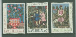 Greece #1139-41  Single (Complete Set) (Europa)