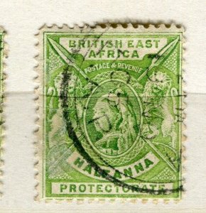 BRITISH KUT; 1890s QV Protectorate issue fine used Shade of 1/2a. value