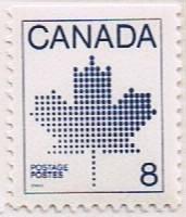 Canada Mint VF-NH #943 Mapel Leaf Definitive 8c