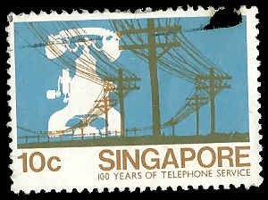 Singapore - #325 - Used - SCV-0.25