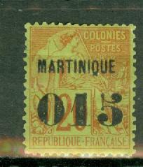 Martinique 8 mint CV $60