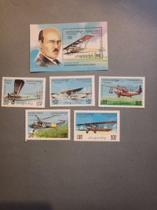Stamps Cambodia Scott #1391-6 nh
