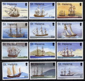 ST. HELENA - 1998 - Maritime Heritage, Defs - Perf 12v Set - Mint Never Hinged