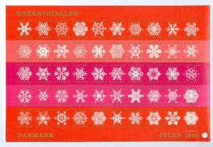 Denmark. Christmas Seal 1966. Comp. Set 9 Sheet. Scale/Proof Print. Imperforated