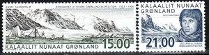 Greenland #407-8  MNH CV $14.00 (V5254)