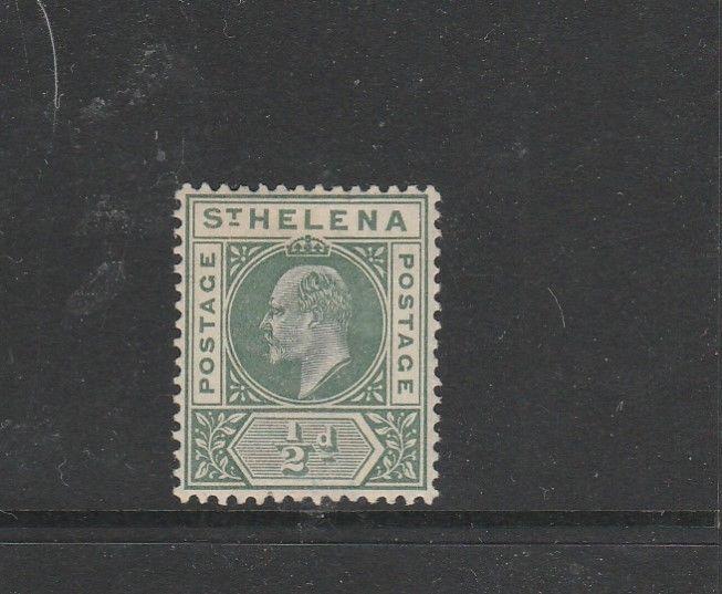 St Helena 1902 1/2d MM SG 53