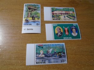 Kenya  #  84-87  MNH