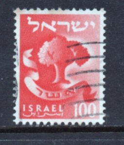 Israel  Scott # 112 used single