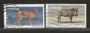 SOUTH WEST AFRICA SC# 556-57  FVF/U