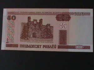 ​BELARUS-2000- NATIONAL BANK-50 RUBELI-UNCIRULATED NOTE WE SHIP TO WORLDWIDE