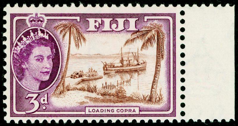 FIJI SG285, 3d brown & reddish violet, NH MINT.