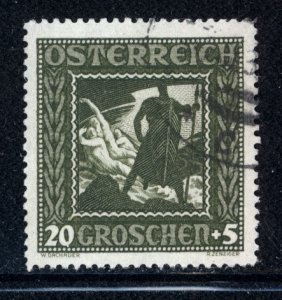Austria 1926  Scott #B74 used