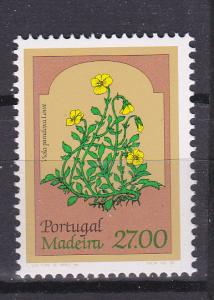 PORTUGAL-MADERIA  84 MNH 1982 Flowers