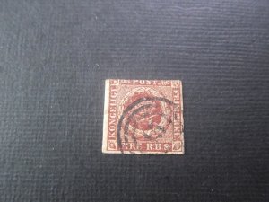 Denmark 1851 Sc 2 FU