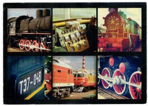 Belarus 2014 Used Postcard Locomotive Railway Trains