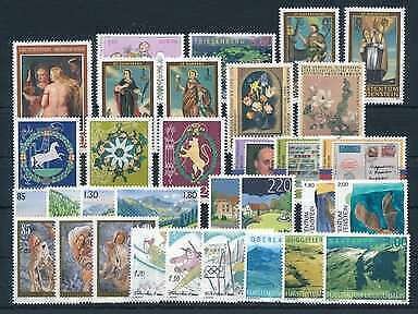 Liechtenstein 2005 Complete Year Set MNH
