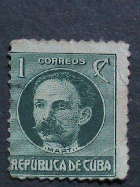 ​CUBA- VERY OLD CUBA STAMPS FAMOUS PEOPLE USED- VF  WE SHIP TO WORLD WIDE.