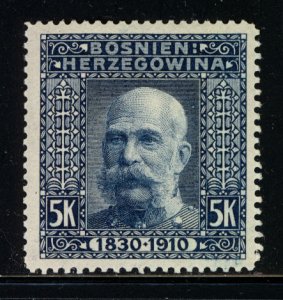 Bosnia 1910 Scott #61 MNH