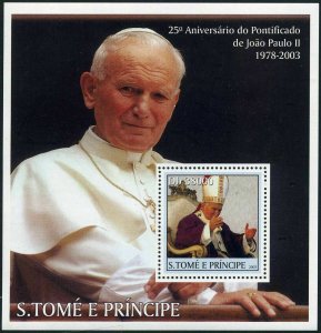 St Thomas & Prince 1451-1452 ai,1453-1454 sheets,MNH. Reign of Pope John Paul II