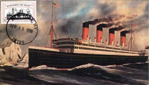 Titanic Sinking S & T Cover