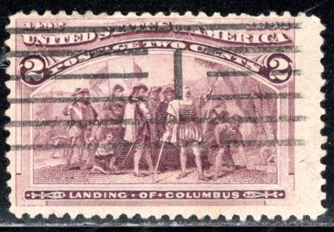 United States Scott # 231, used