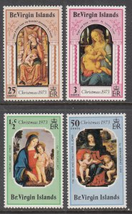 British Virgin Islands 262-263 Christmas MNH VF