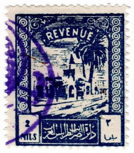 (I.B) BOIC (Tripolitania) Revenue : Duty Stamp 2m (1953) 