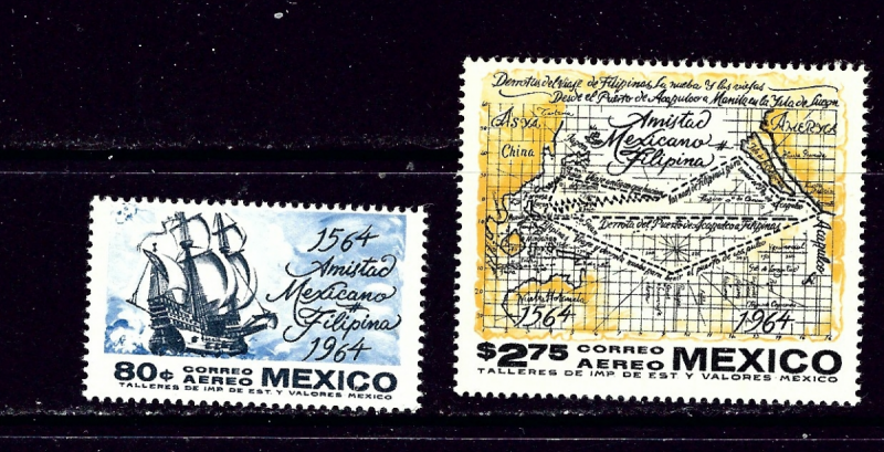 Mexico C300-01 MNH 1964 set