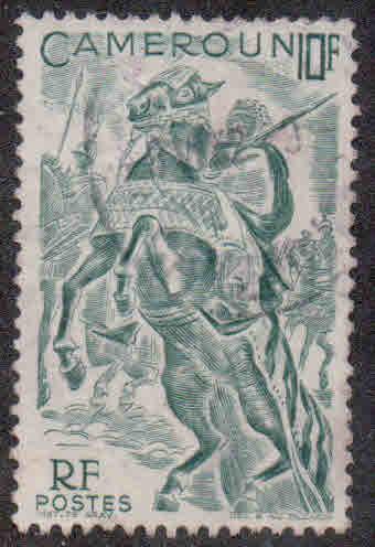 Cameroun ~ 1946 ~ # 318 ~ Used, has thin ~ cv .20