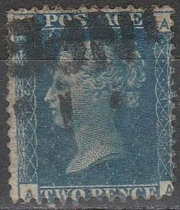 Great Britain #30 Plate 14  F-VF Used  CV $35.00 (A16615)