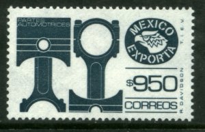 MEXICO Exporta 1587a $950P Pistons. Unwmk Thin Paper 3. MINT, NH. VF.