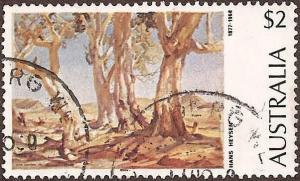 Australia 574 - Used - $2 Red Gums of the Far North (1974) (cv $0.60)