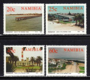 Namibia #714-18 ~ Cplt Set of 4 ~ Swakopmund ~ 1992 ~ Mint, NH