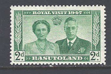 Basutoland Sc # 36 mint hinged (DT)