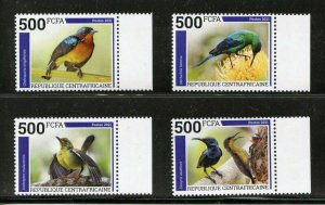 CENTRAL AFRICA  2021  BEE-EATERS SET MINT NEVER HINGED