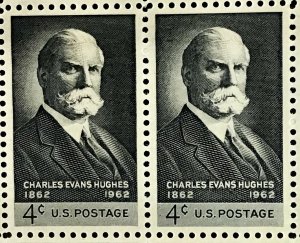 1195 Charles Evan Hughes, Justice MNH 4 c Sheet of 50  FV $2.00 Issued in 1962