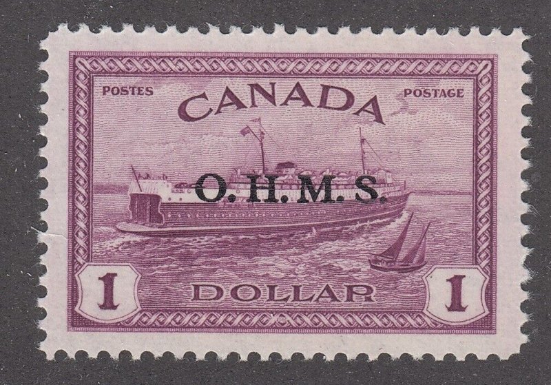 Canada B.O.B. O10 Mint Overprinted Official Stamp
