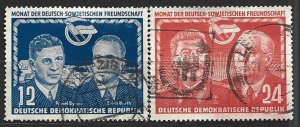 COLLECTION LOT  6162 GERMANY DDR #92-3  1951