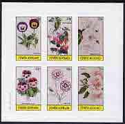 Staffa 1982 Flowers #16 (Pansies, Fuchsia, Azalea, etc) i...