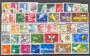 SWITZERLAND COLLECTION / GROUP NEVER HINGED 1937-63